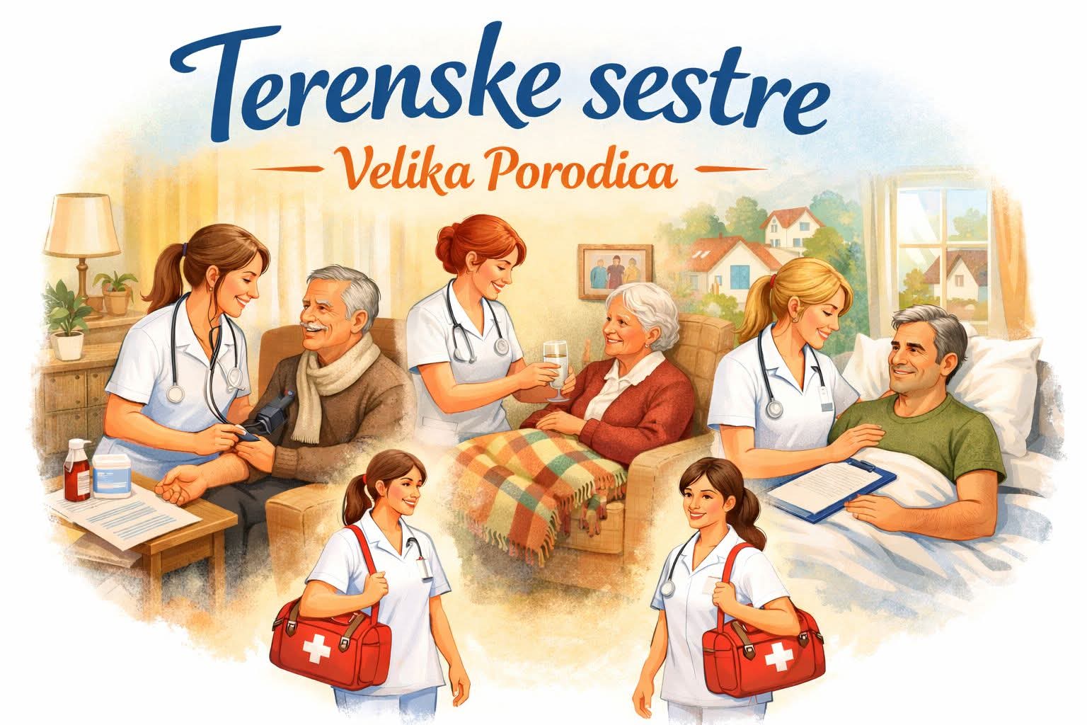 Tim terenskih sestara Velika Porodica